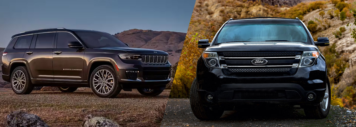 Jeep Grand Cherokee Vs. Ford Explorer Comparison | South Georgia ...